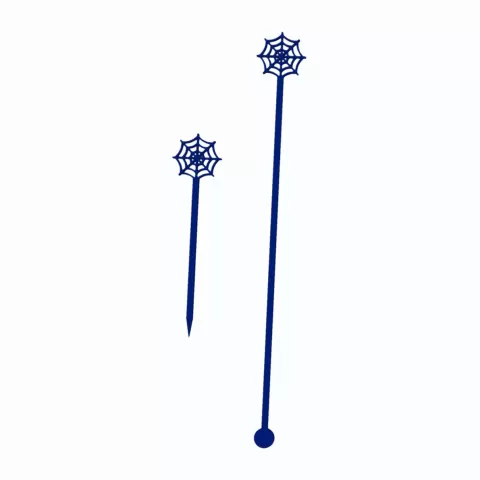 Spiderweb - Cocktailsticks - studio WES