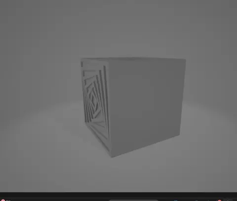 Vase quader
