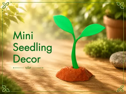 Seed of Hope – Mini Seedling Decor