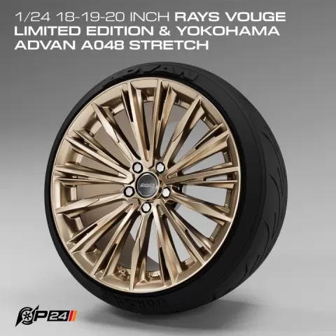 1/24 18-19-20 inch Rays Vouge Limited Edition & Yokoham Advan A048 Stretch by Phong Nguyen