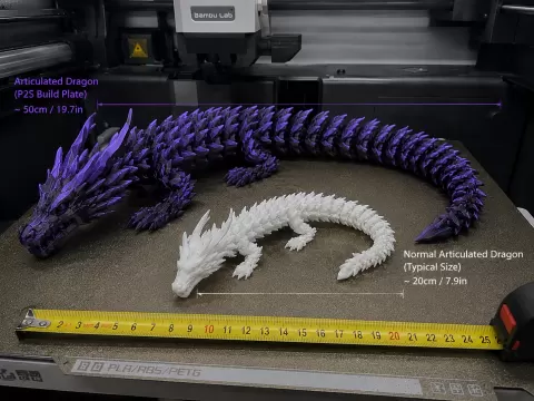 HUGE ARTICULATED DRAGON