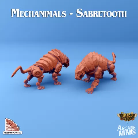 Mechanimals - Sabertooth by Sordane Publishing
