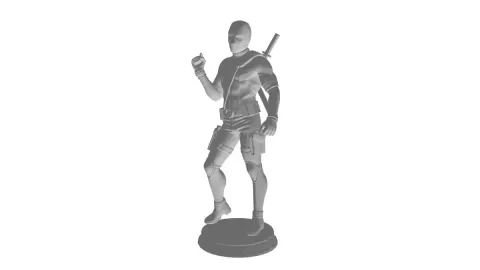 Deadpool With Base Plate