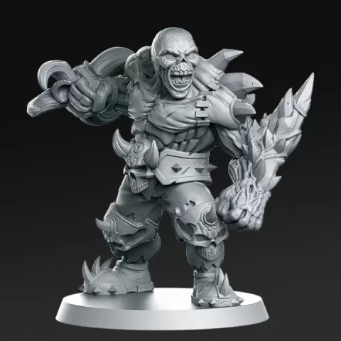 013 Eternals Flesh Golem Fantasy Football 32mm by RN Estudio