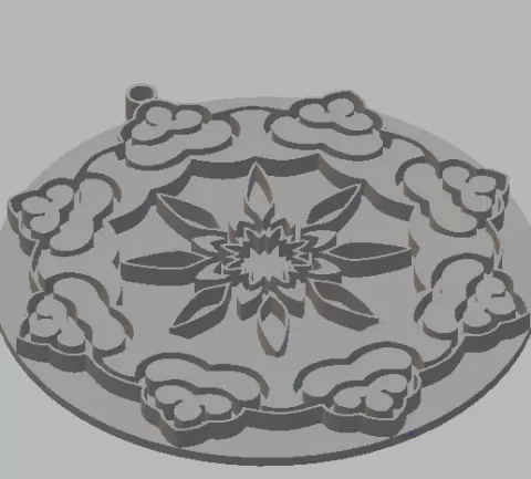 2D/3D Mandala MOD 7