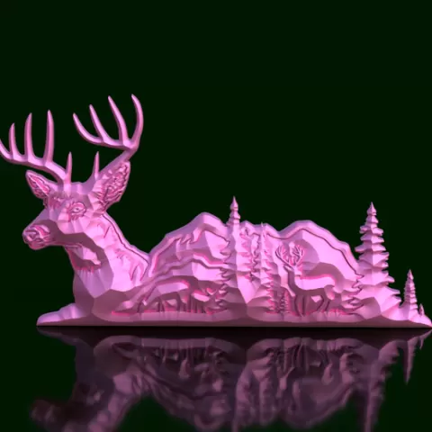 Rustico Reposo - Deer