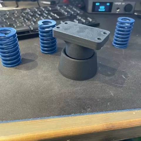 3d printed dampers for extruded Sim rigs
