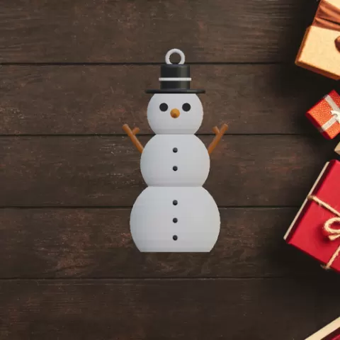 SNOWMAN / TREE / DOLL / SNOW / ORNAMENT / CHRISTMAS / GIFT / LEGS / PAWS / PAW / FIGURINE / DOLL / DECORATION / SURPRISE