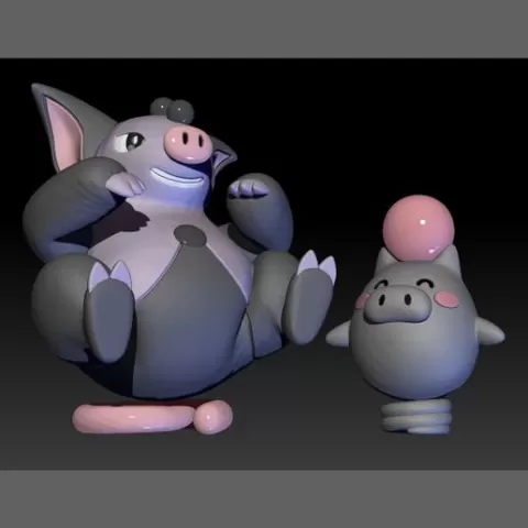 Pokemon Spoink Grumpig