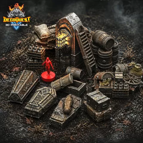 Props bundle by DecoQuest Workshop