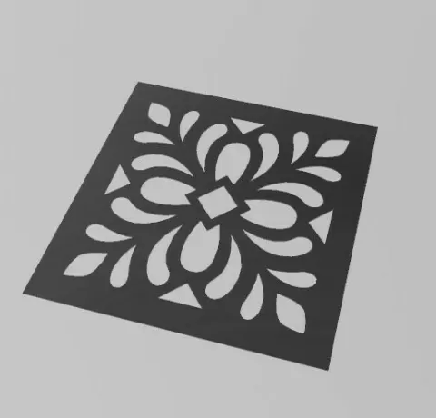 Leaf stencil