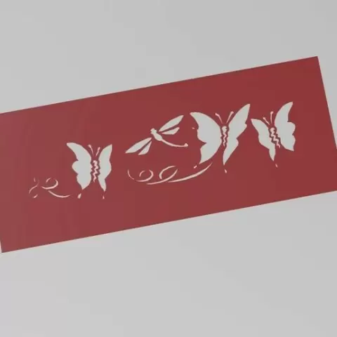 insect stencil