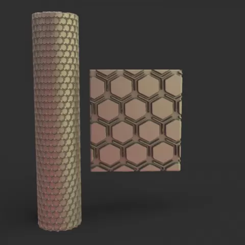 Texture rolling pin Nº3 by LegionMiniatures