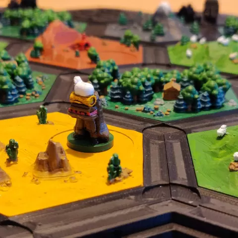 Multi Resource Catan Robber by Jakwiebus Projects