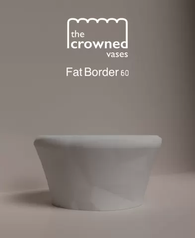 The Crowned Vases - Fat Border 60