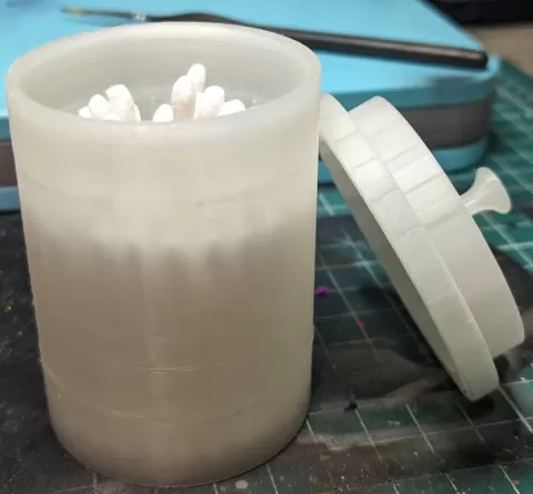 Cotton Bud Canister
