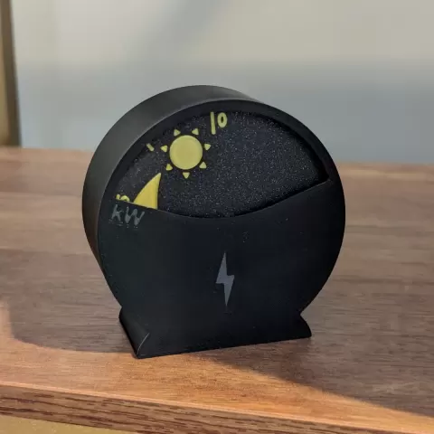 Solar Power Gauge