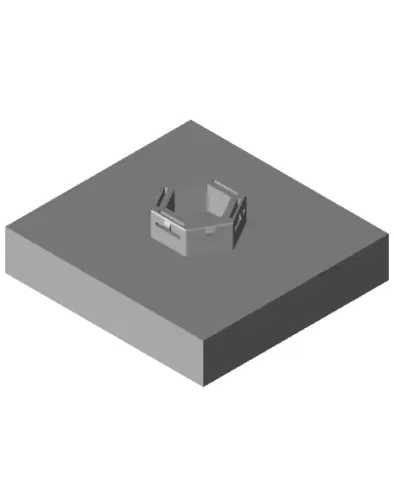 Blink Hex Grid Mount.stl