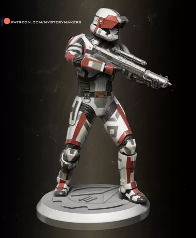 Havoc trooper statue