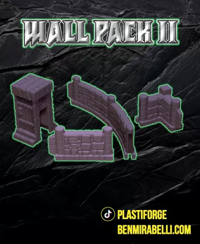 Modular Terrain: Wall Pack 2