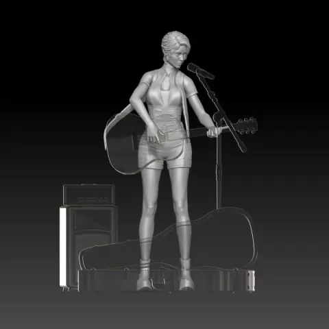 street musician girl 1 - Gigi toys