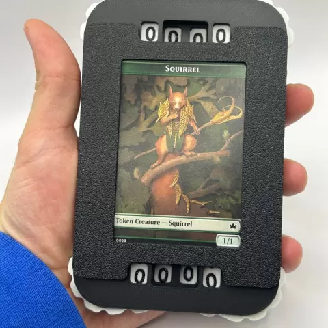 Quadruple digit Token Counter - For tracking tokens in your favorite TCG Games like Magic the Gathering, Pokemon by Glenn Brown