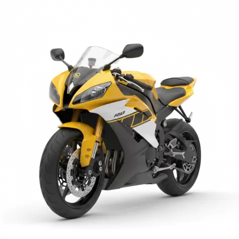 Yamaha YZF-R6 50th Anniversary Edition (Yellow), motorcycle, bike, biker, racing, rider, motorsport, speed, custom, cruiser