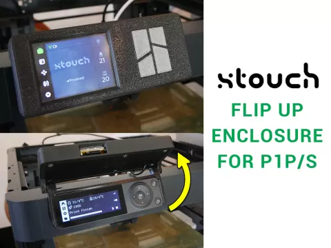 xtouch enclosure for Bambu Lab P1P/S