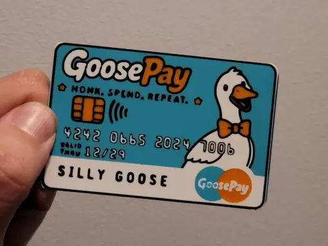 GoosePay Tap-To-Pay Credit Card Sleeve