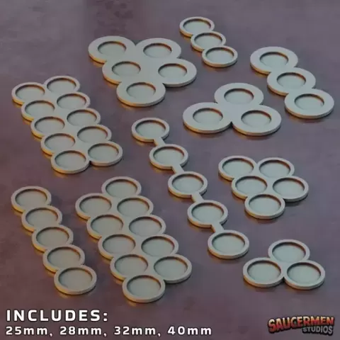 Miniature Skirmish Movement Trays