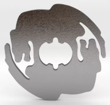 BEYBLADE LEOPARD WIDE | WEIGHT DISK | PLASTIC GEN | CUSTOM SERIES