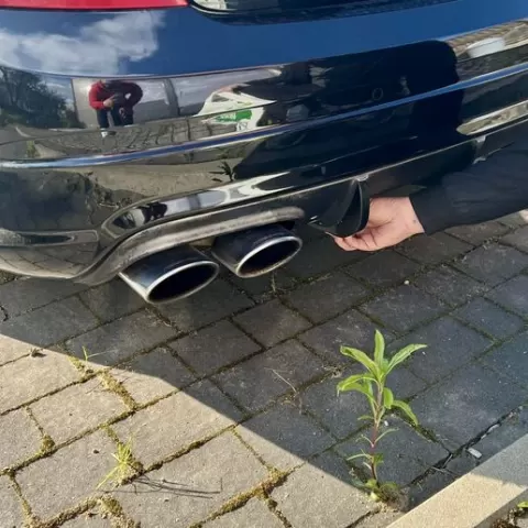 Mercedes C W204 AMG REAR DIFFUSER