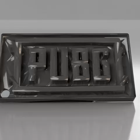 PUBG keychain by raimonvibe