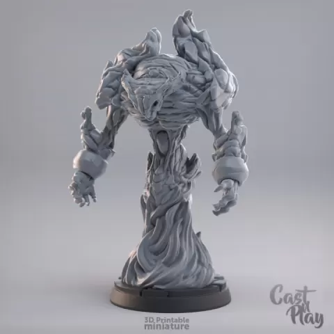 Fire Elemental (Pre-Supported) by Cast n Play