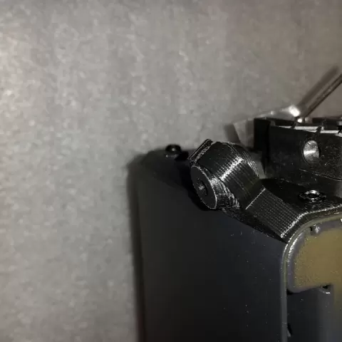 MP select Mini filament guide ball extended by Jared Carter