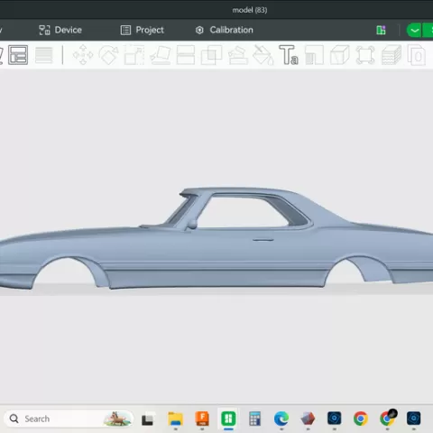 1966 OLDSMOBILE STARFIRE 2 door, car, detailed hollow shell model body, resin, fdm, 3d print, stl file