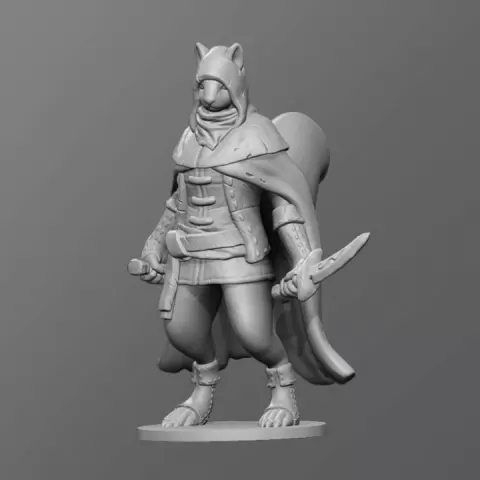 Squirrel assassin by schlossbauer