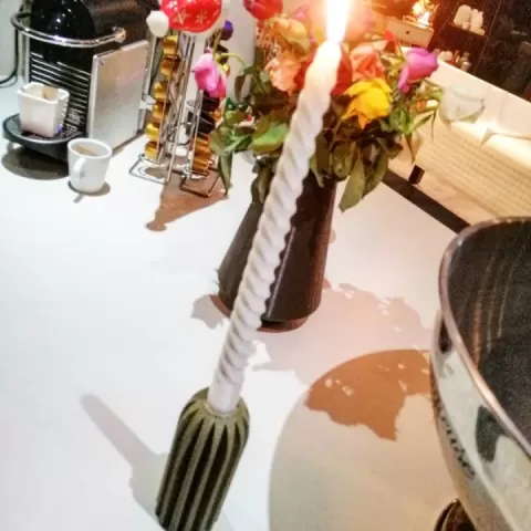 Flower candlestick 3dgregor by Grégory