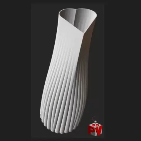 Heart Vase (Vase Mode) - PVenter3D