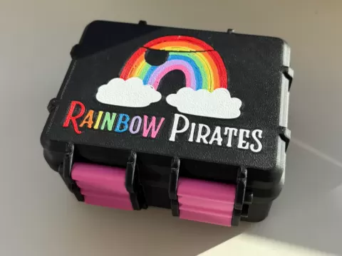 Storage box for Rainbow Pirates