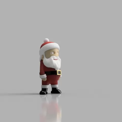 Mini Santa Claus by Wekster
