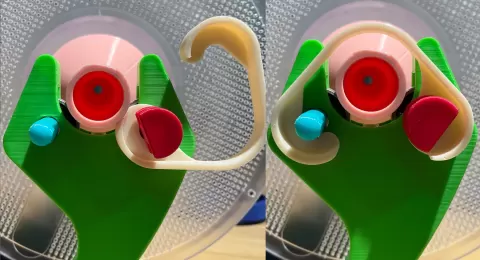 Pastamatic - retrofit for better target spindle retention