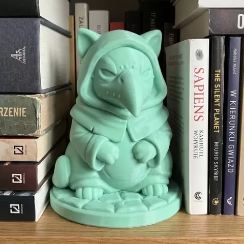 Grumpy Plague Doctor Cat 😾🧪