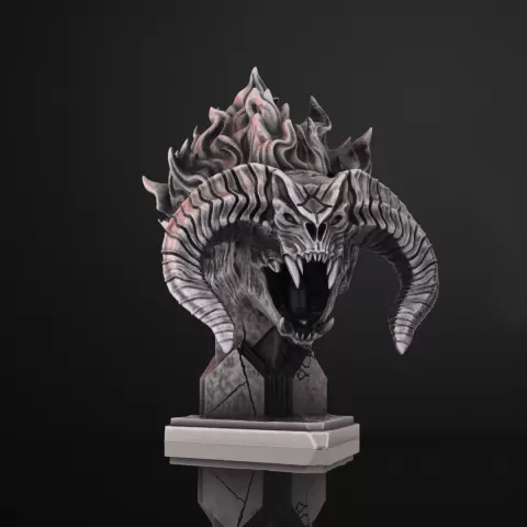 Balrog Bust – Lord of the Rings