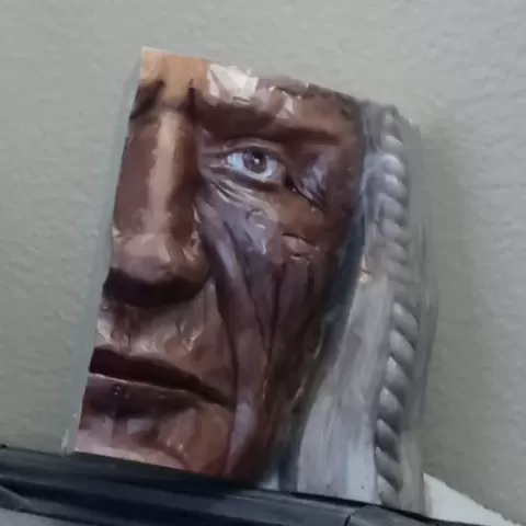 Native American Wall Hanging Fixed