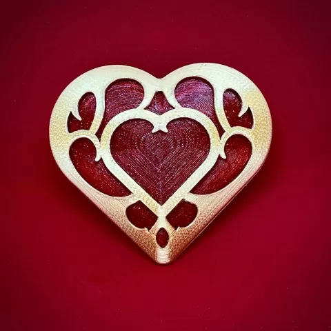 L.O.Z Heart Container Ring Box