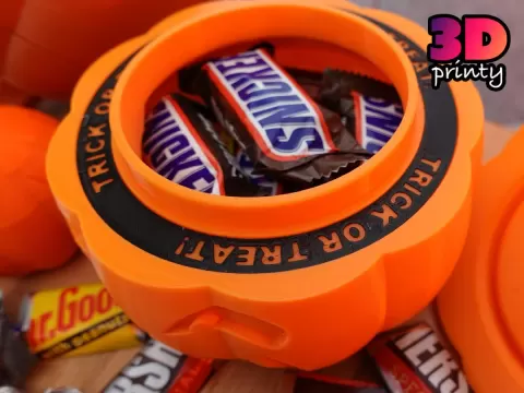Simple Pumpkin Container