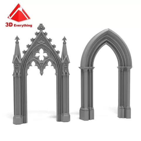 Gothic arches by 3D Everything