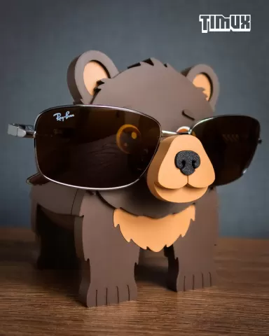 BEAR GLASSES HOLDER