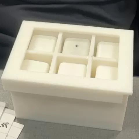 Dices w/ container - CoolFlame